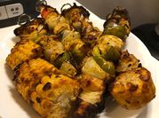 A picture of grilled chicken marinade