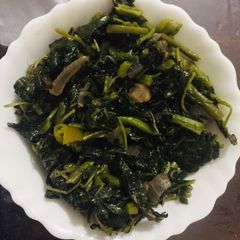 A picture of Drumstick leaves.