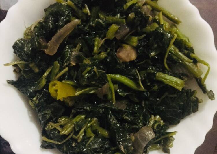 Recipe of Quick Drumstick leaves