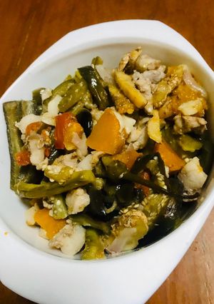 A picture of Pinakbet.