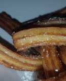 Churros - con sólo tres ingrediente, fácil y económicos