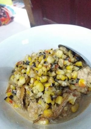 Foto resep Jagung bakar tempe bumbu pedas