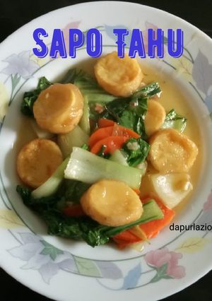 Foto resep Sapo tahu sayur