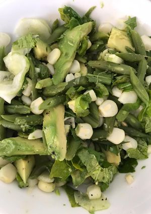 Una foto de Ensalada de arúgula