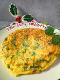Kale Curly omelette 🇺🇲