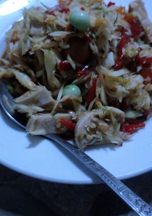 รูปของ ส้มตำลาวตำหมูยอ