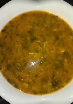 عکسی از دستور سوپ ورمیشل و کلم بروکلی