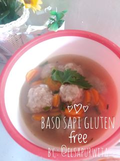 Foto resep Baso sapi gluten free