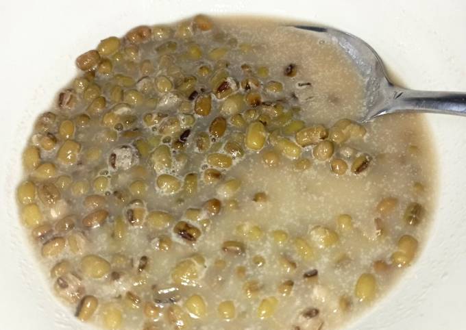 Cara bikin BURJO (bubur kacang ijo) Cara bikin BURJO (bubur kacang ijo)