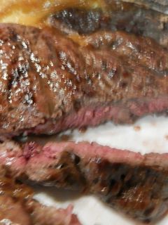 Una foto de Chuletón de vaca vieja a la brasa