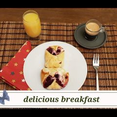 A picture of Quick delicious breakfast.