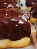 Boston Cream Pie Hawaiian Roll Donuts
