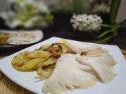 Una foto de raya patatas