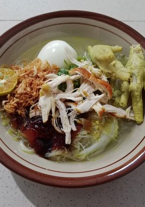 Foto resep Soto Ayam Kuah Kuning