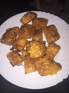 Túrós, omlós rudacskák recept fotója