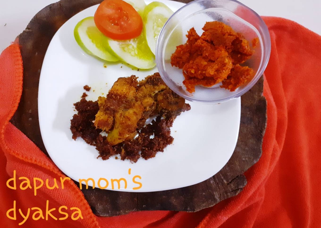 Ayam goreng sambal bawang