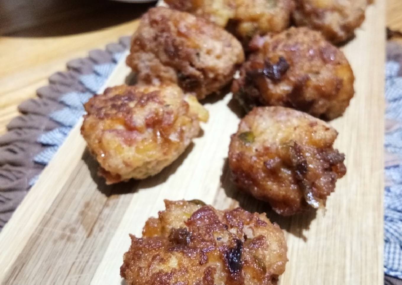 Bola Tahu Kornet Ham Goreng