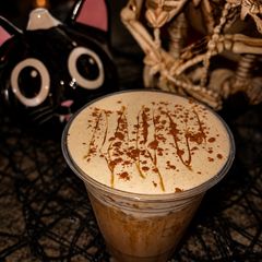 A picture of The cozy girl latte 🍂.
