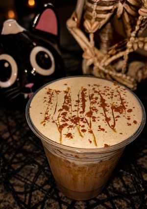 A picture of The cozy girl latte 🍂.