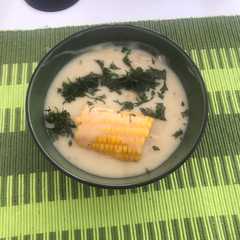 A picture of Crema de mazorca.