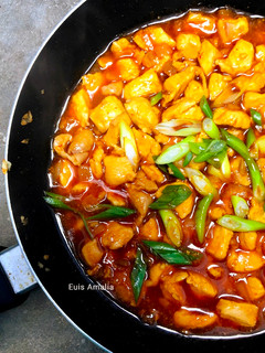 Foto resep Dada Ayam Fillet Saus Padang