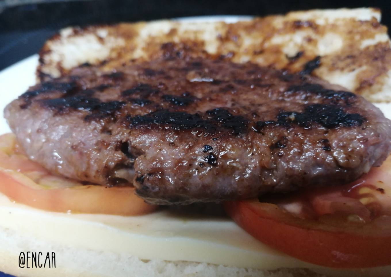 Hamburguesa de jabalí