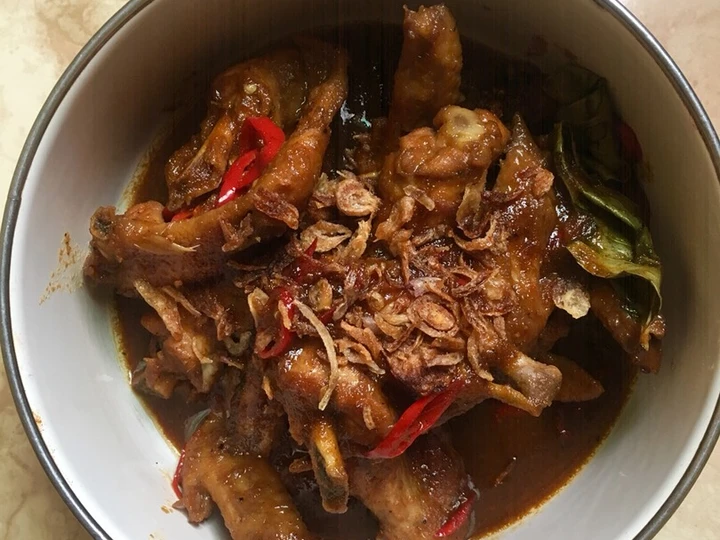 Cara Mudah Menyiapkan Resep Sayap ayam bumbu lapis yang Sempurna Anti Ribet, Menggugah Selera