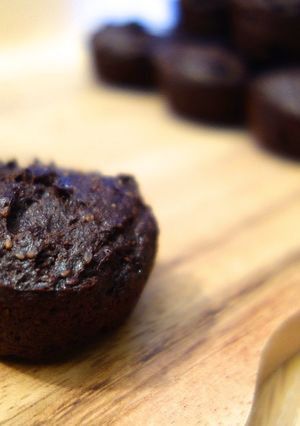 A picture of Vegan & Gluten Free Chia Brownies.