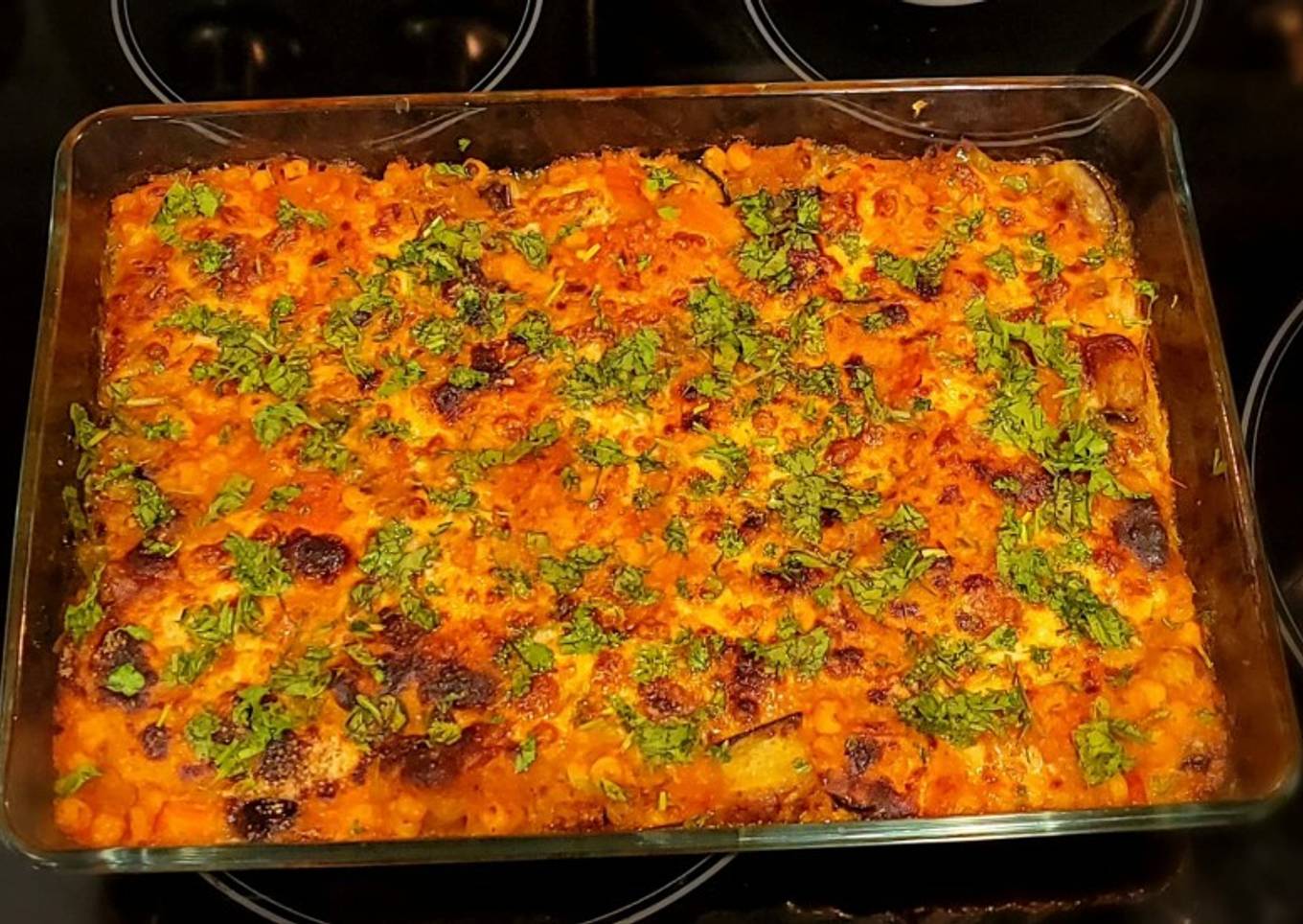 Lasaña de 🍆 berenjena con queso 🧀