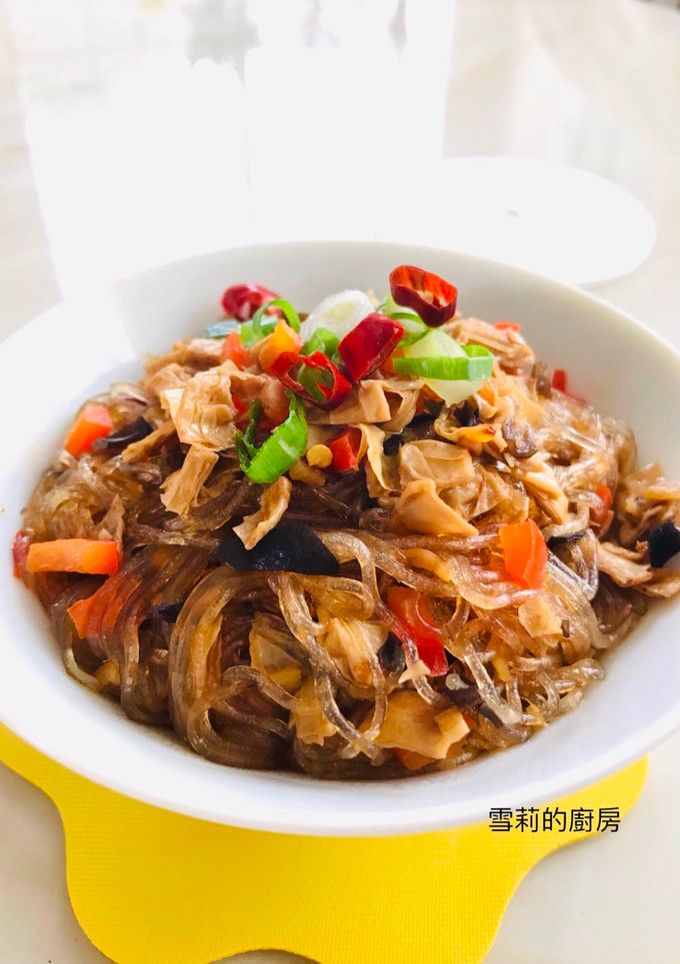 螞蟻上樹(素) 的食譜成品照片