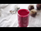 Strawberry beet detox smoothie