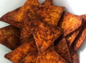 Egészséges nachos tortillából recept fotója