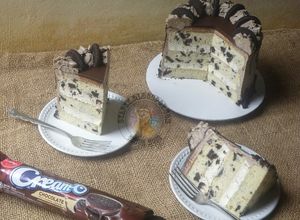 Gambar Cookies and Cream Cake