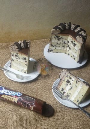 Gambar Cookies and Cream Cake