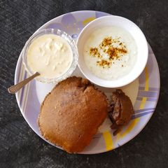 A picture of Kuttu ki poori.