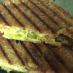 A picture of Veg sandwich.