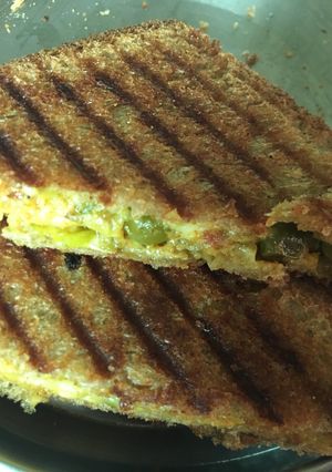 A picture of Veg sandwich.
