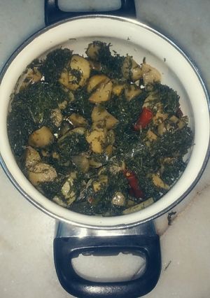 सोया आलू (soya aloo recipe in Hindi) रेसिपी मुख्य फोटो