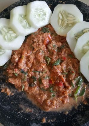 Foto resep Sambel kacang cemangi