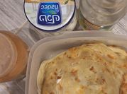 A picture of cheese paratha