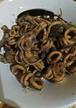 Foto resep Cumi masak asam