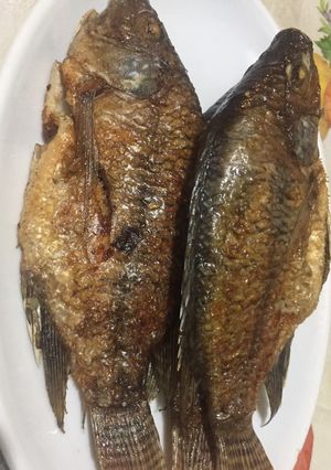 A picture of Fried Tilapia.