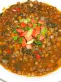 Vegan Lentil and Spinach Soup