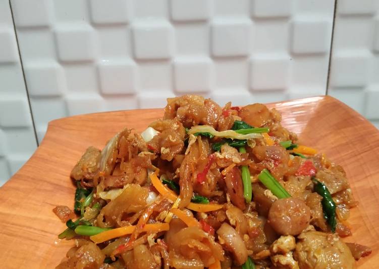 Kwetiaw goreng pedas