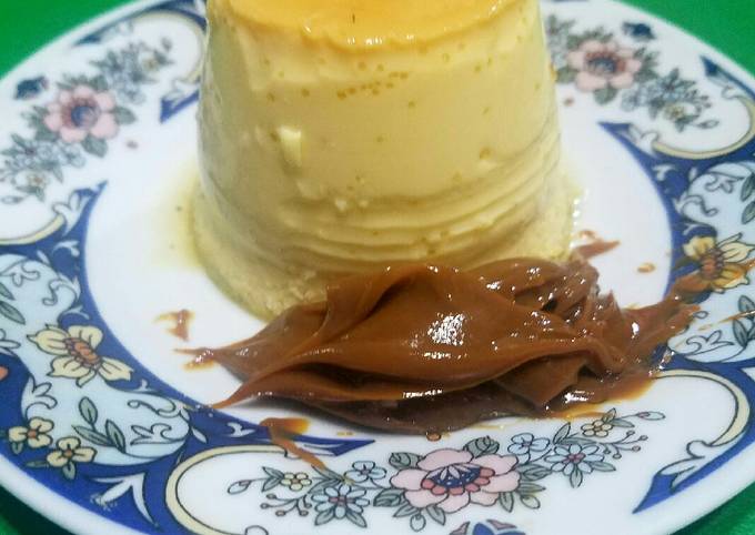 Flan casero? rico, fácil y rápido...! Receta de Patry Arias.. - Cookpad