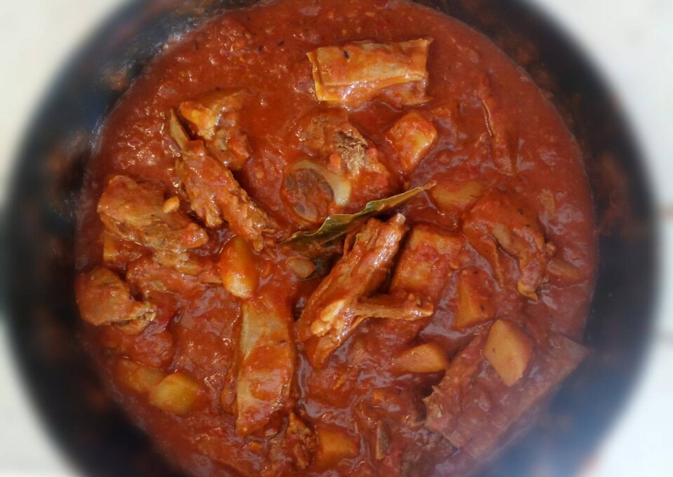 Fluffy's Jamaican inspired goat curry