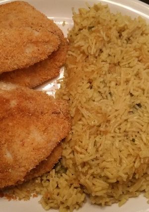 A picture of Breaded Sriracha Tilapia.