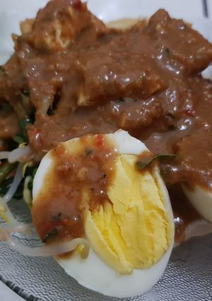 Foto resep Gado gado lotek simple