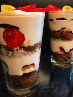 Una foto de Tiramisú Saludable (postre light)