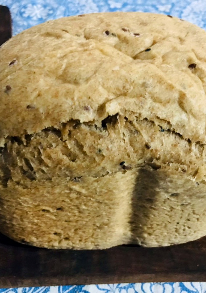 Una foto de Pan integral esponjoso